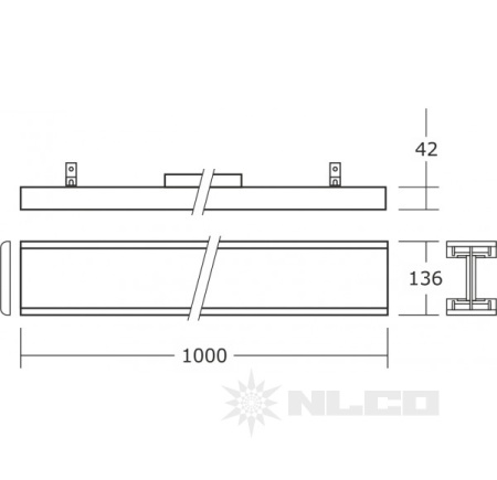 Светильник NLCO THM48-13-LINE